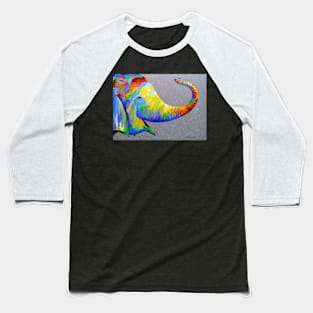 Smiling elephant Baseball T-Shirt